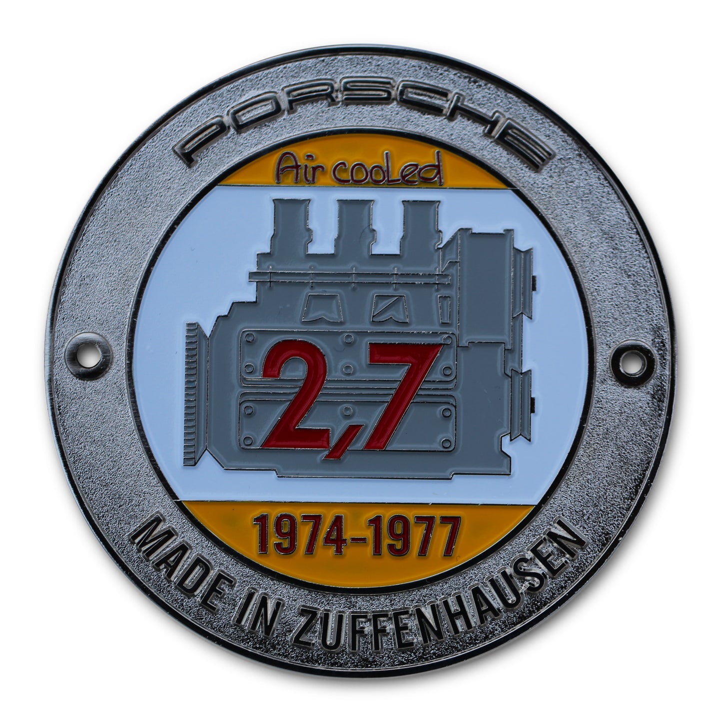 Porsche 2.7L - Grille BadgeVintage Badges