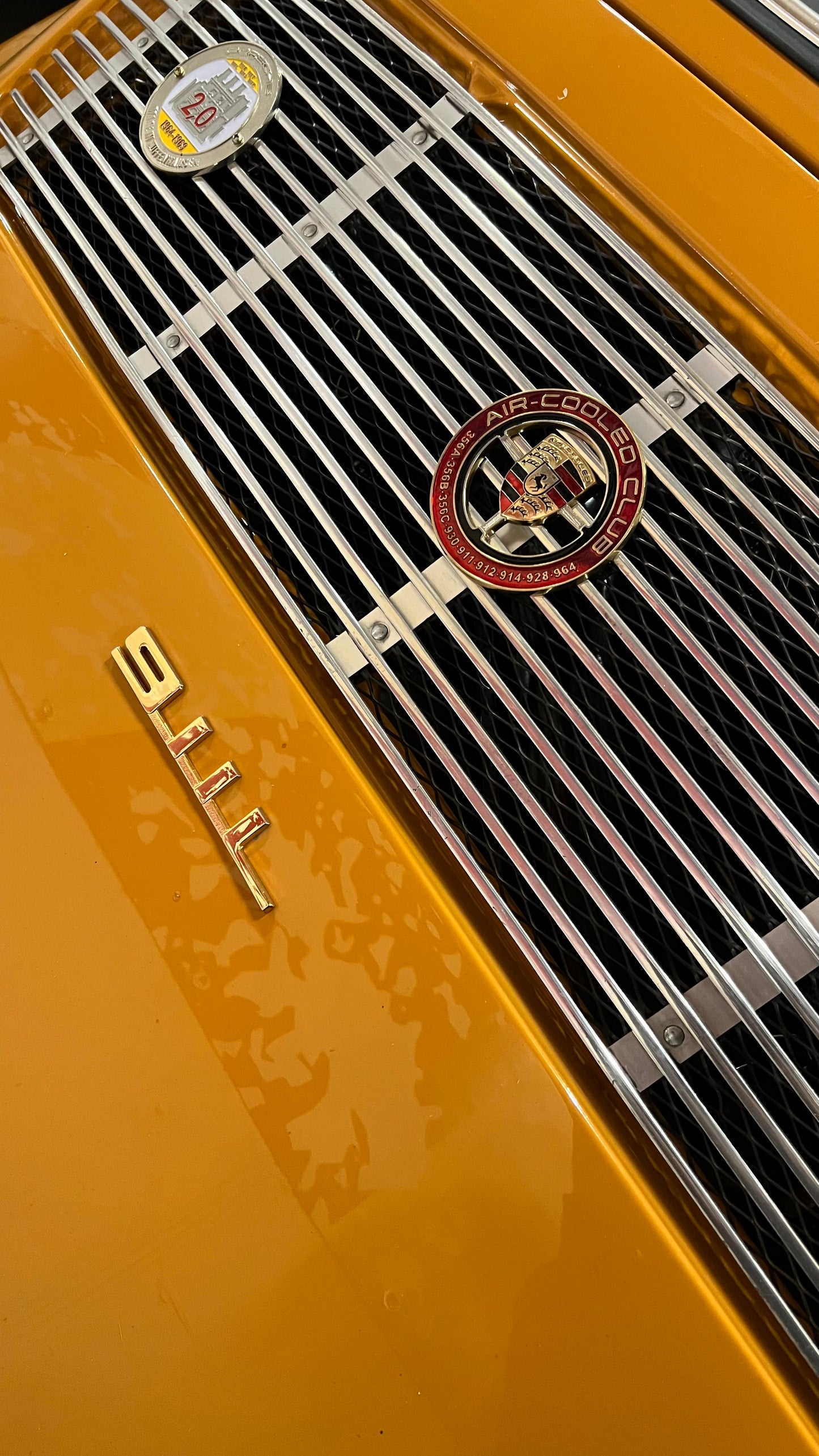 Porsche Air Cooled Club - Grille Badge