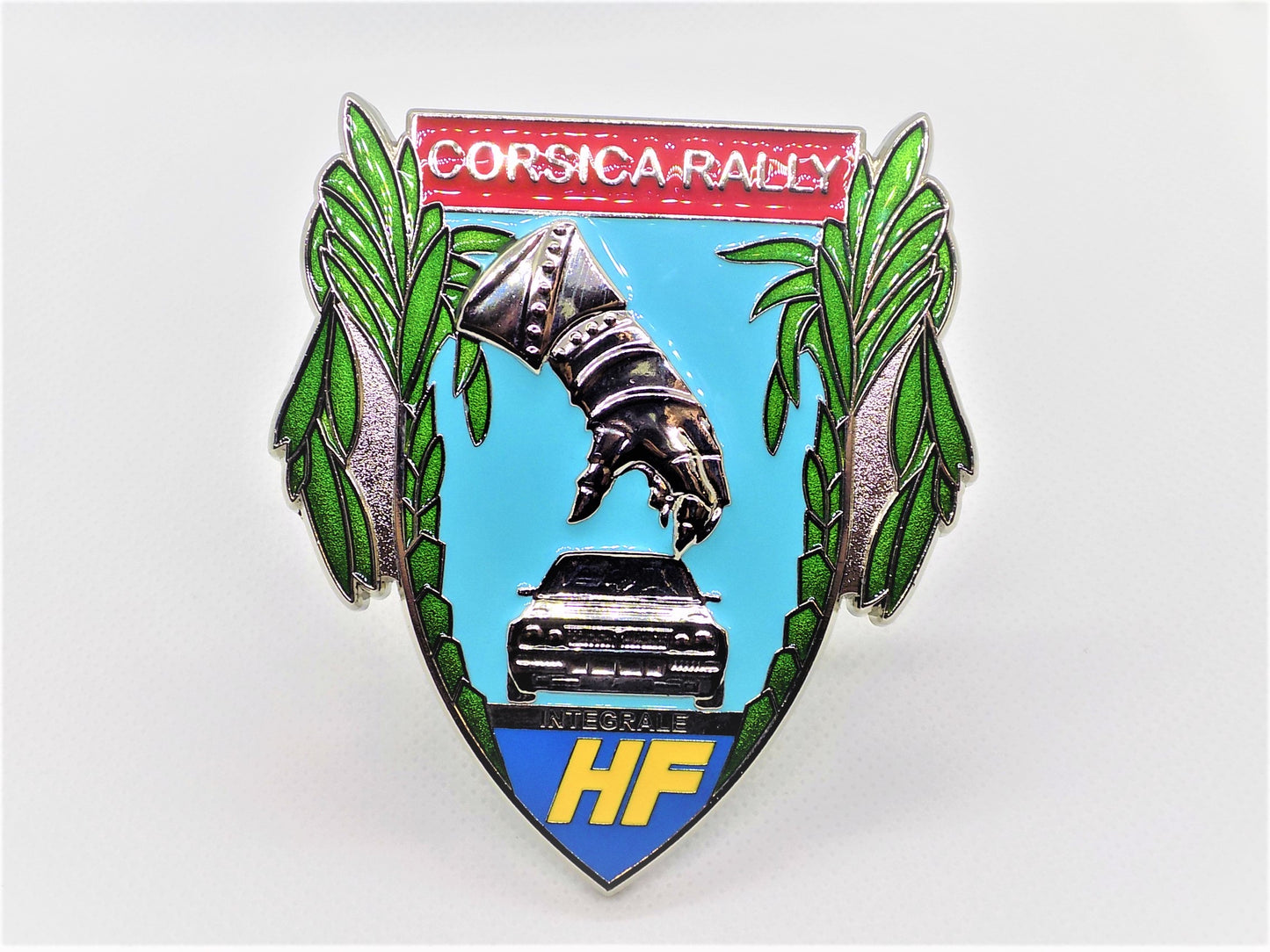 Lancia Corsica Rallye - Grille BadgeVintage Badges