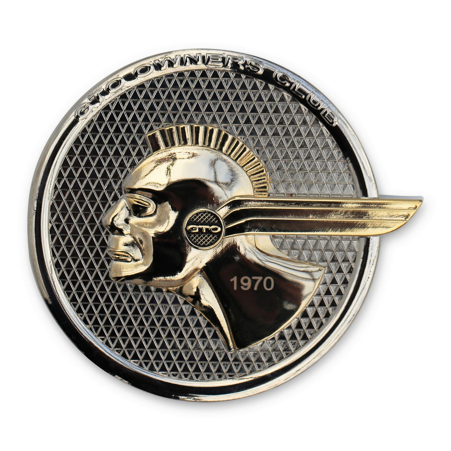 1970 Pontiac GTO Owners Club - Grille BadgeVintage Badges