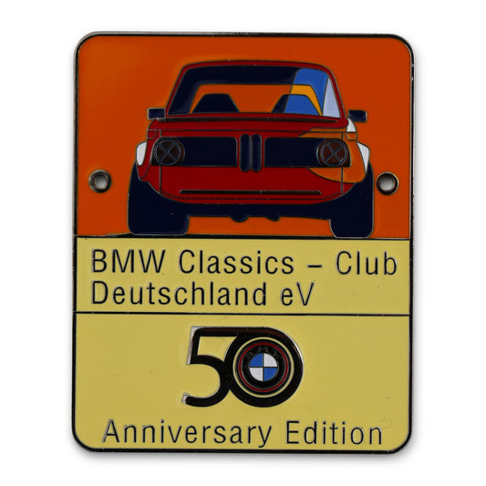 BMW Classics 50th anniversary 2.0 - Grille BadgeVintage Badges