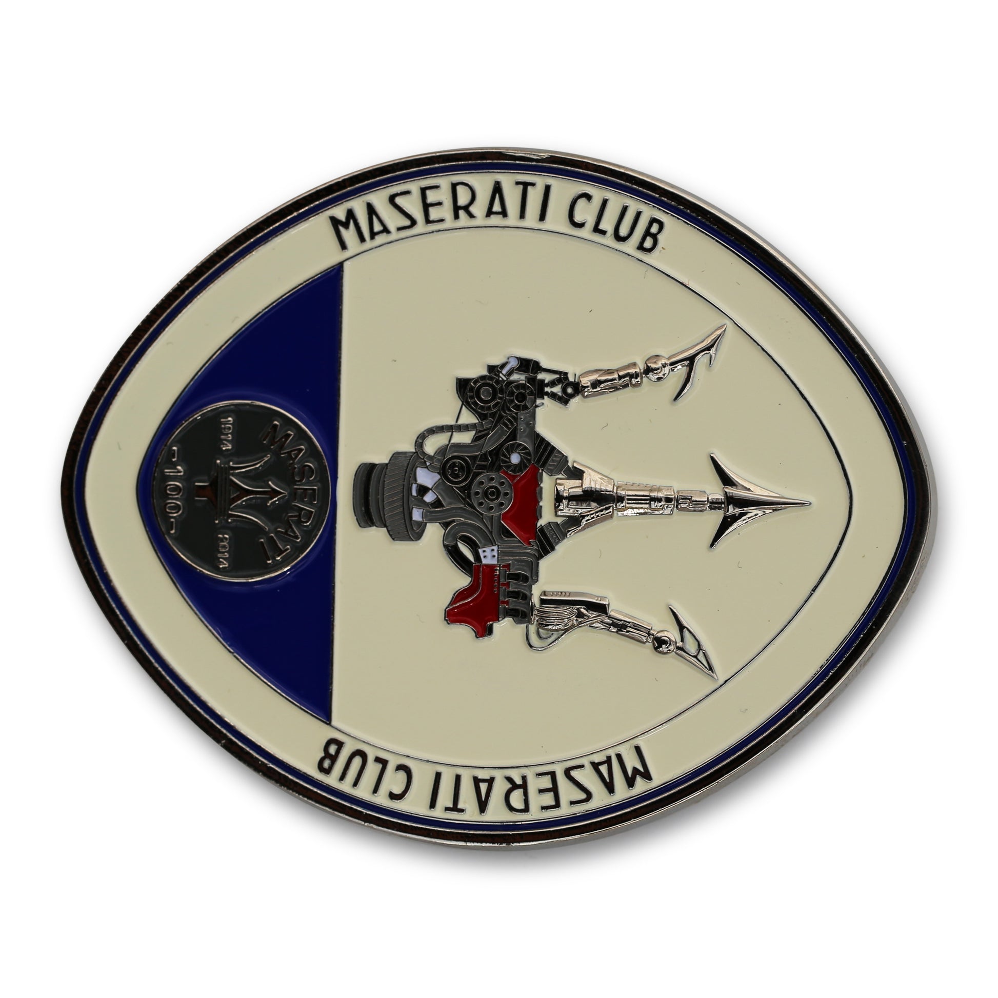 Maserati Club - Grille BadgeVintage Badges