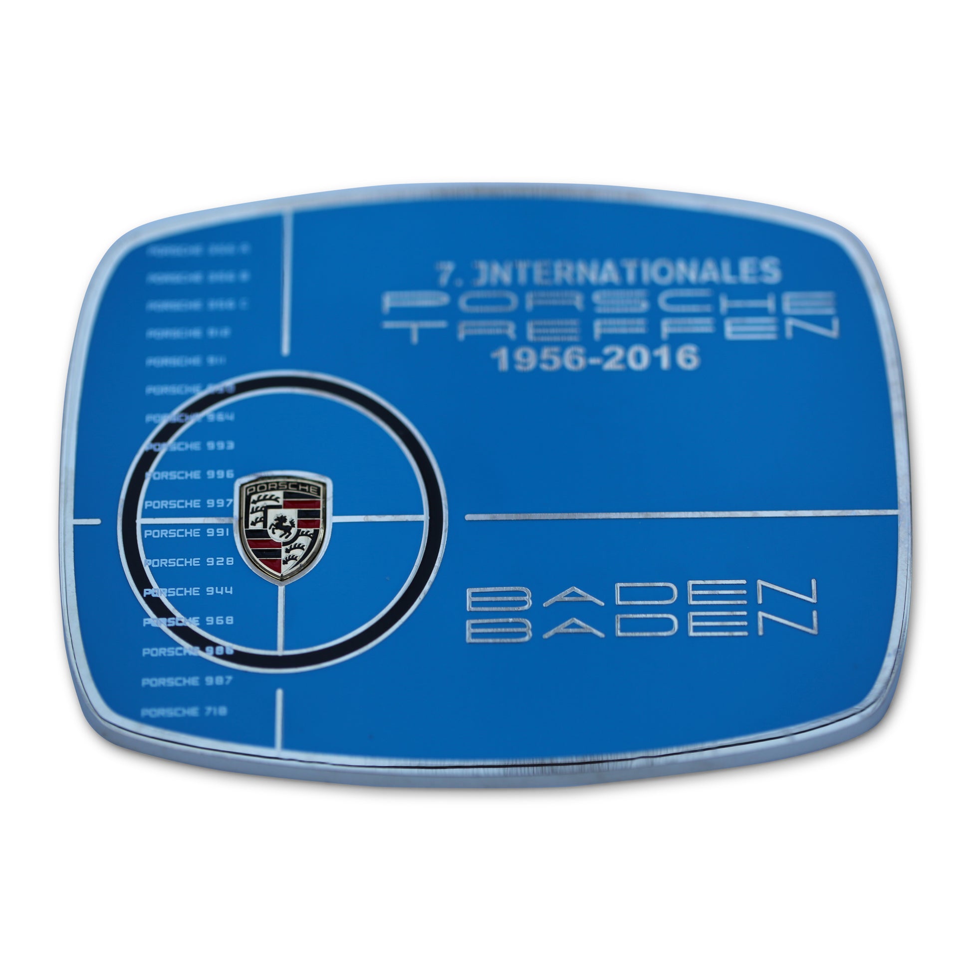 Porsche Baden Baden Treffen - Grille BadgeVintage Badges