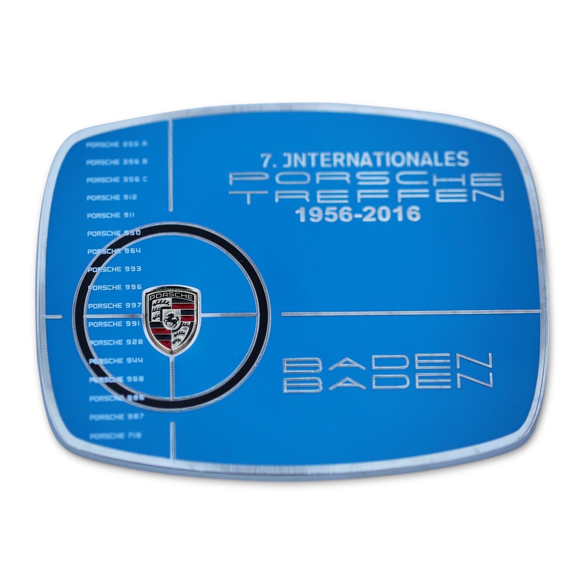 Porsche Baden Baden Treffen - Grille BadgeVintage Badges