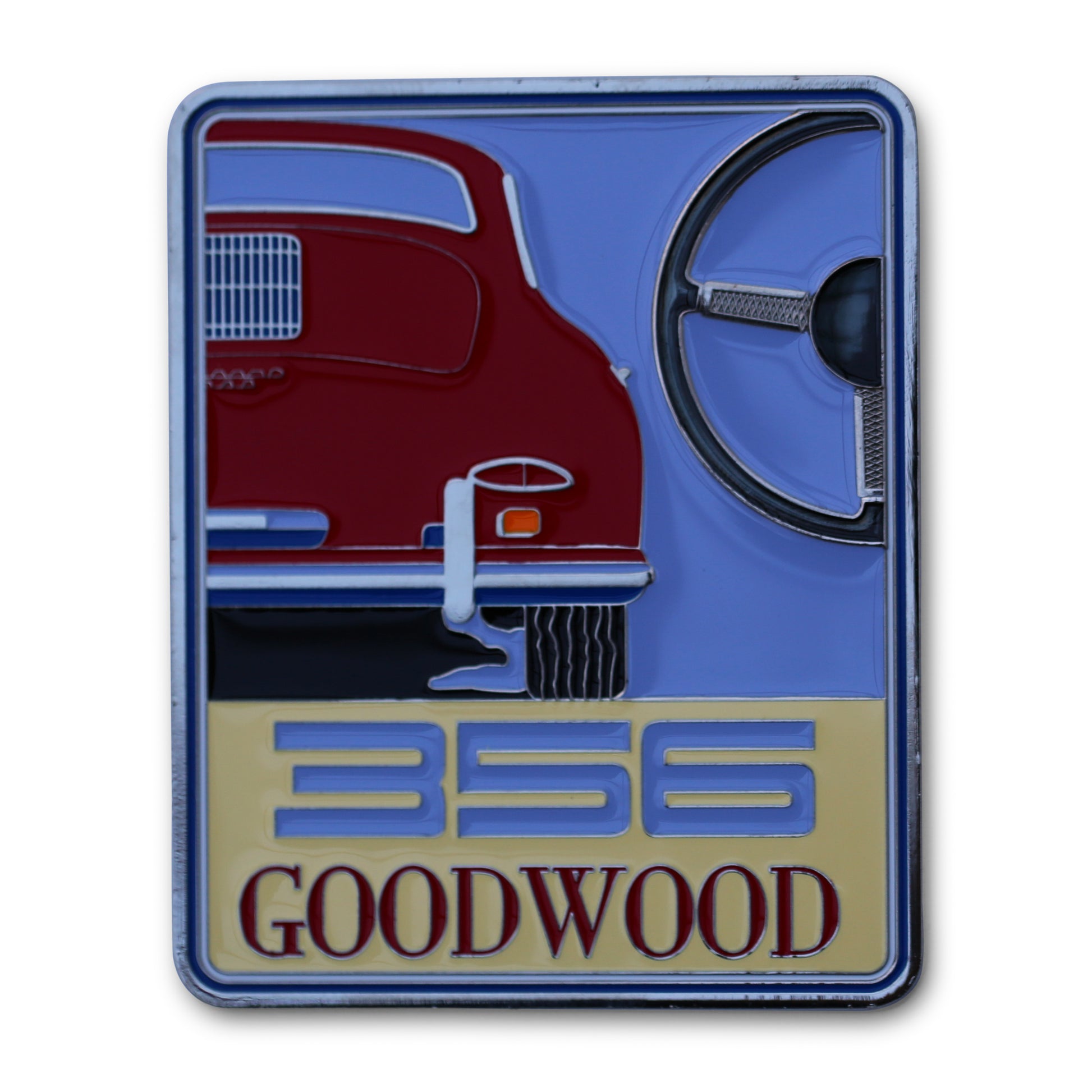 Porsche 356 goodwood - grille badgeVintage Badges