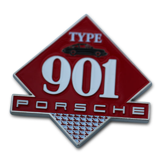 Porsche 901 - Grille BadgeVintage Badges