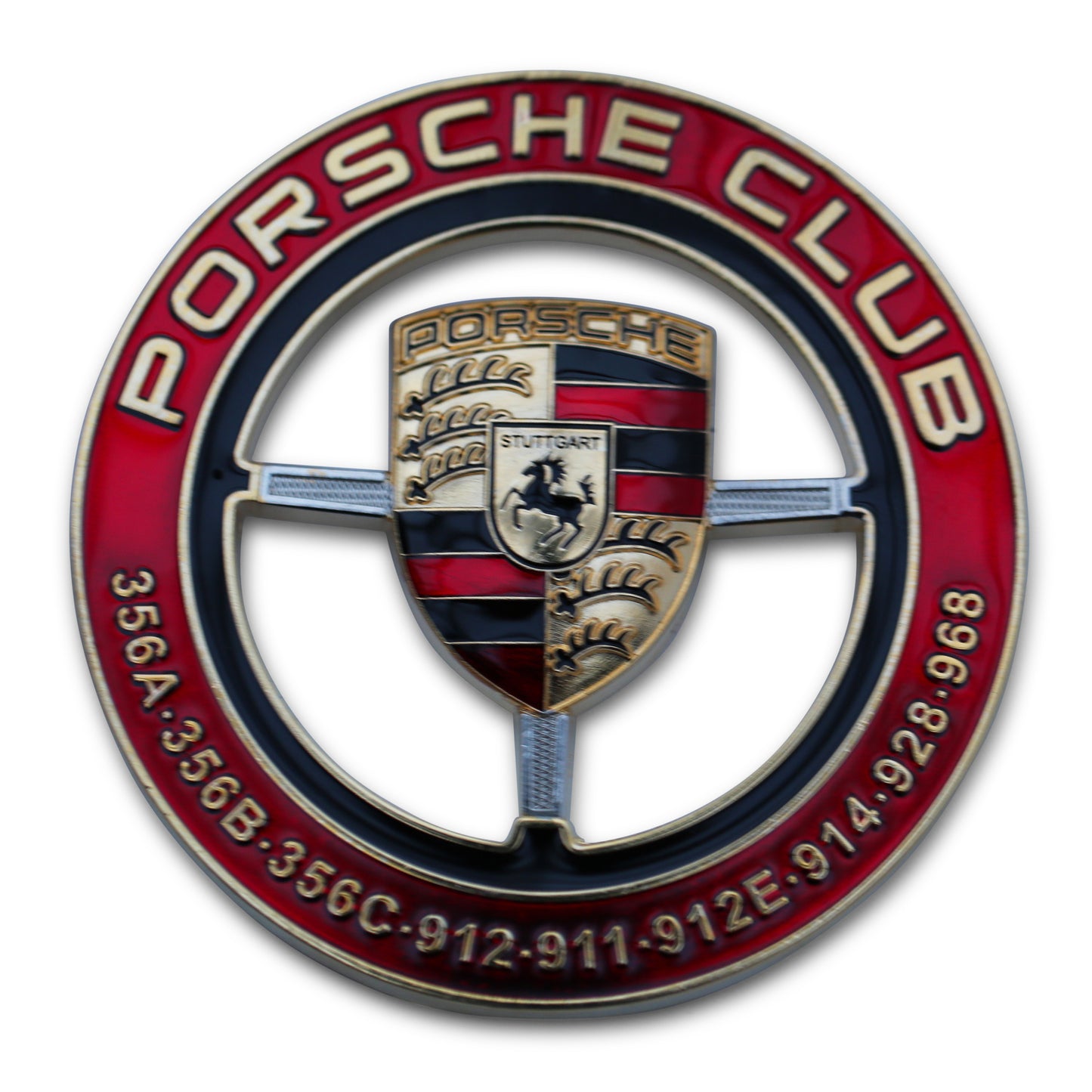 Porsche Club - Grille BadgeVintage Badges