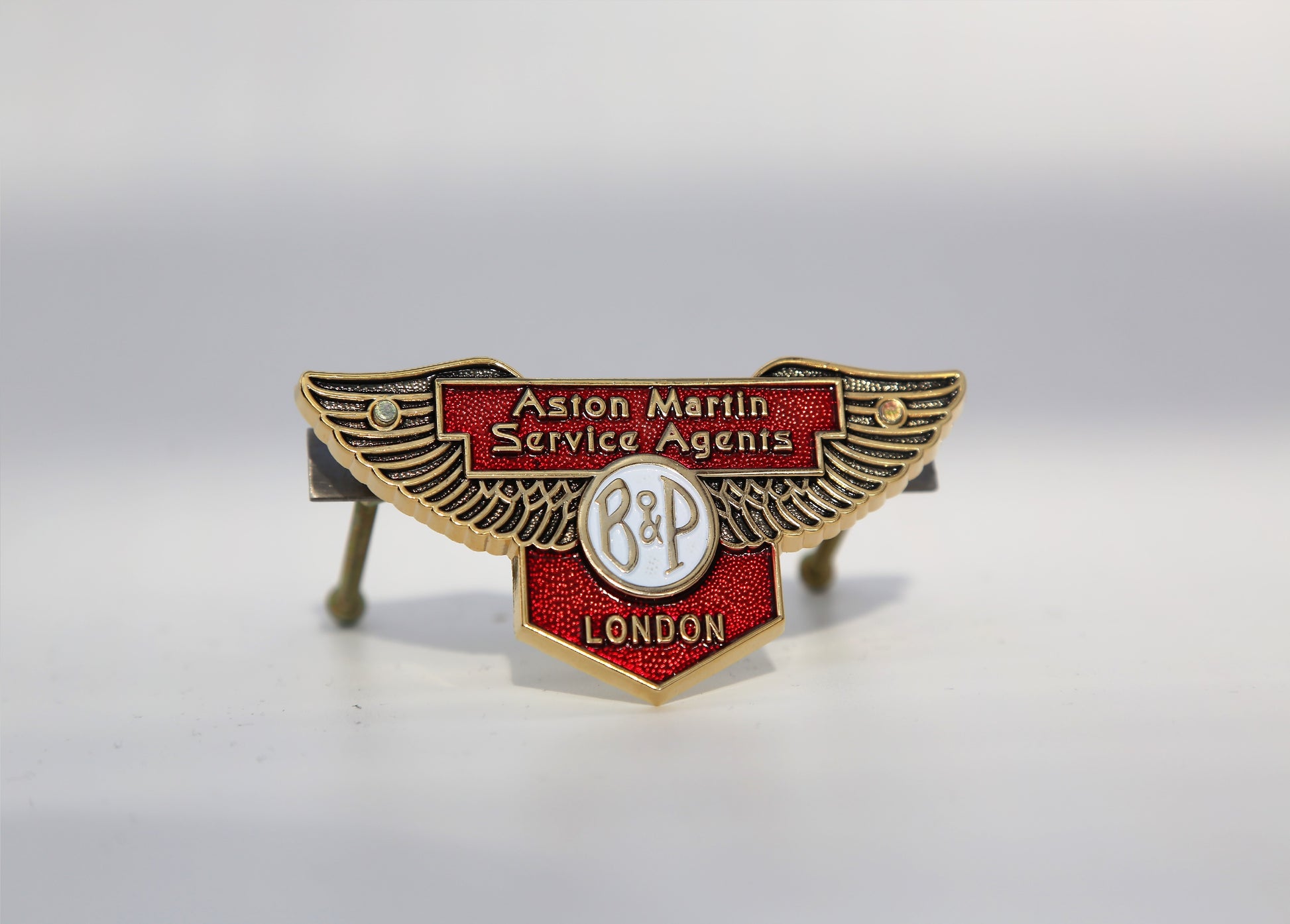 Aston Martin Service Agents - Grille BadgeVintage Badges