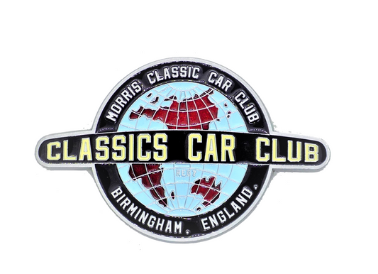 Morris Classics Club - Grille BadgeVintage Badges