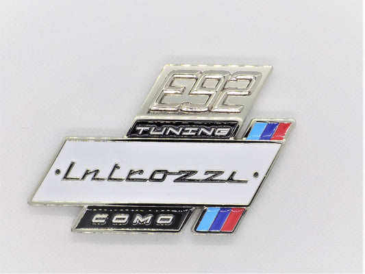 BMW e92 tuning - grille badgeVintage Badges