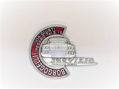 Chevrolet Bel Air Impala - Grille BadgeVintage Badges