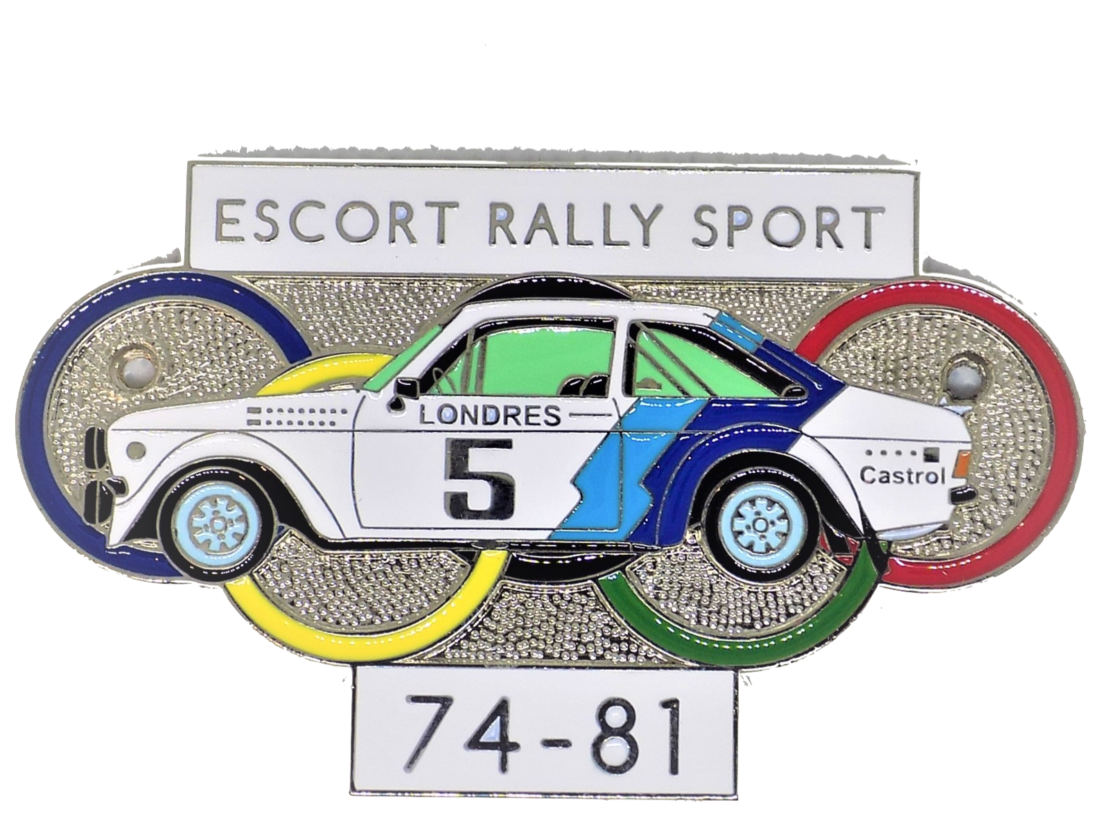 Ford Escort Rally - Grille BadgeFord Escort Rally - Grille Badge