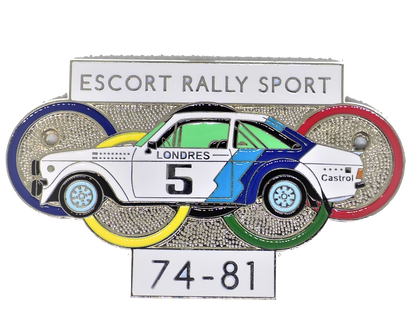 Ford Escort Rally - Grille BadgeVintage Badges